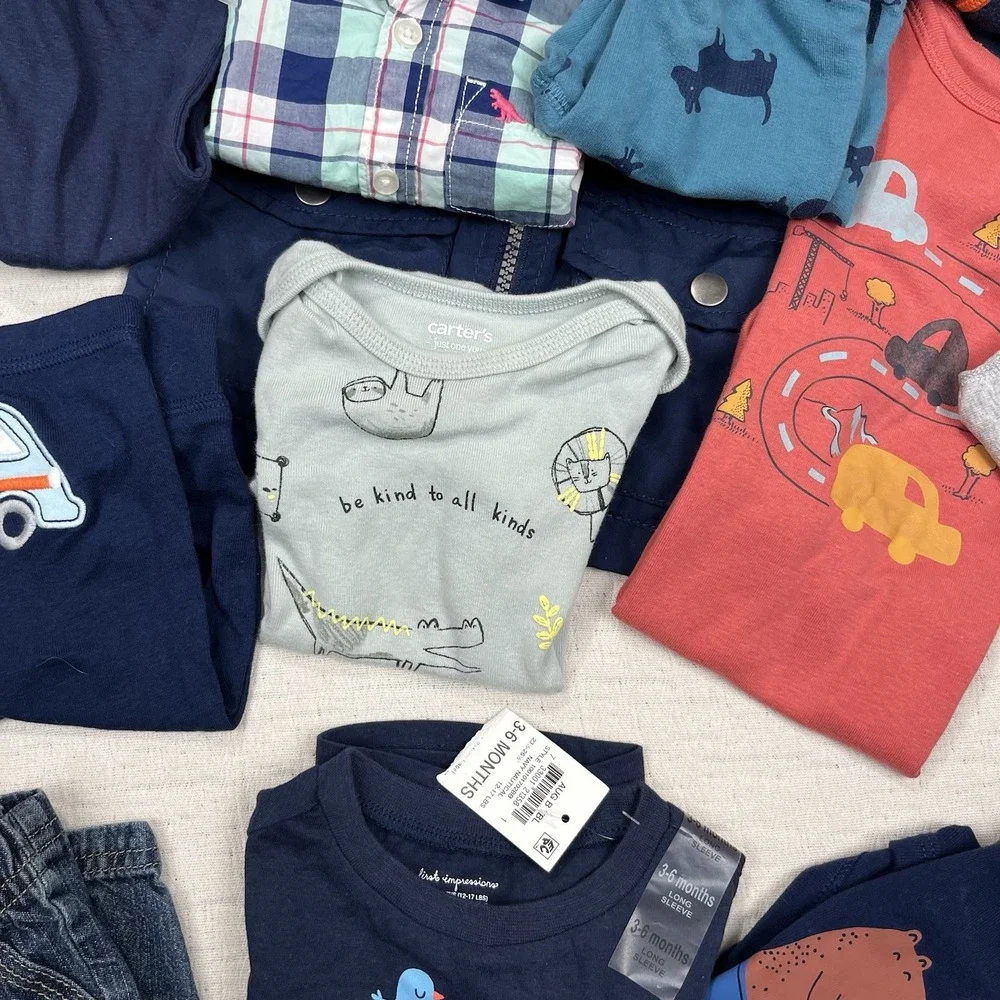 Boy 3 Months - 18 Months bundle clothes Carter First Impressions New And Used‎